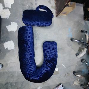 J Shape New Maternity Pillow with removable Cover