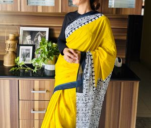 Beautiful Cotton Saree For Summer