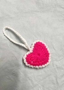 Crochet Heart Ornament