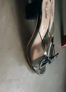 Black Bow Detail Mules