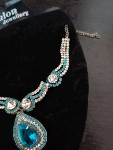 Sparkling Blue Necklace