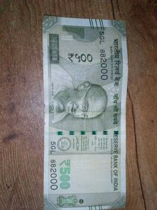 500 Indian Rupee Note