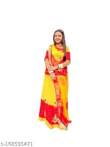 Embroidered Rajputani Party  Lehenga*Topwear Fabri