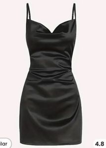 y2k black aesthetic dress