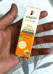 Pilgrim 10% Vitamin C Face Serum For Daily Brightn