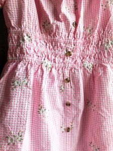 Floral Mini Dress with Puff Sleeves