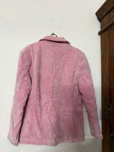 Pink Suede Jacket