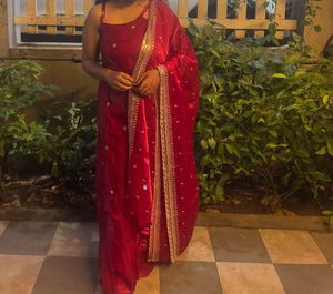 Elegant Red Kurta Set