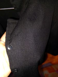 Black Cropped Blazer