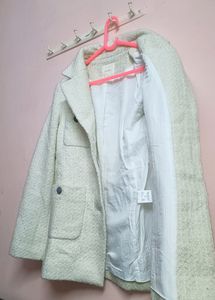 Beautiful White Colour Coat