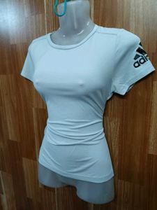 Adidas White T-Shirt