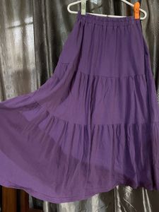 Tiered Maxi Skirt