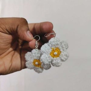 Handmade Crochet Earrings Set