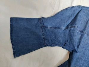 Mango Denim Top