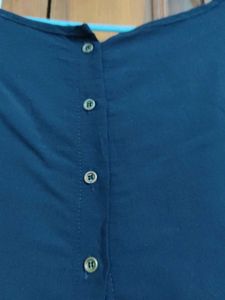 Elegant Hi-Lo Hem Blouse