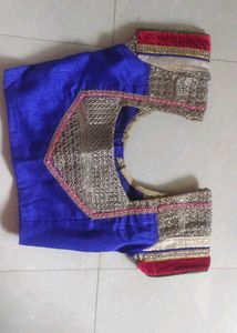 Heavy Work Saree With Stiched Blouse