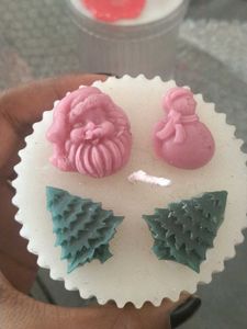 new Festive Christmas scented piller Candle