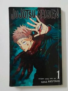 Jujutsu Kaisen Volume 1 Manga by Gege Akutami