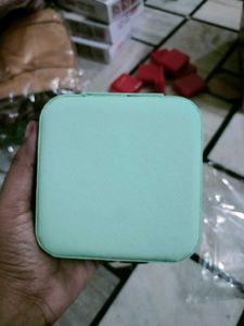 Mint Green Jewelry Travel Case