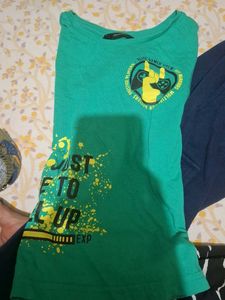 Green Graphic Tee