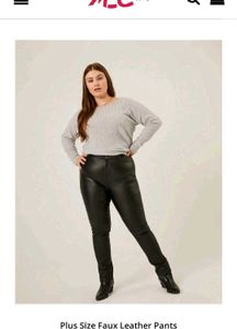 🇨🇵 French Blanche Porte Plus Size Faux Pant
