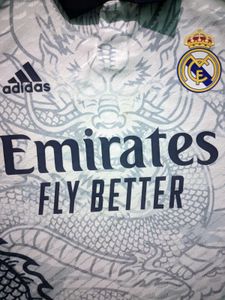REAL MADRID DRAGON 🐉WHITE JERSEY