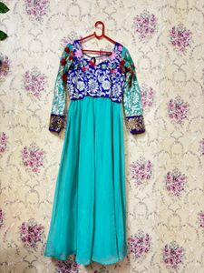 Embroidered Anarkali Dress