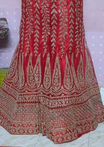 Red Bridal Lehenga
