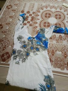 Floral Print Kurta Set