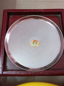 New Big Stainless Steel Thali