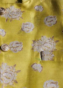 Yellow Floral Sherwani