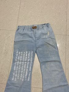 Flared Denim Jeans