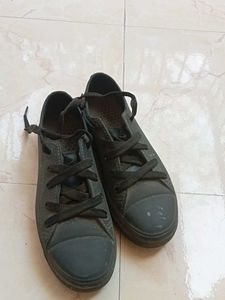 Zudio Black Casual Shoes