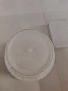 2 Plastic Dabbas For Storage Purpose