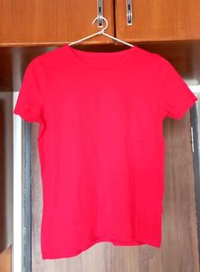 Plain Red T Shirt