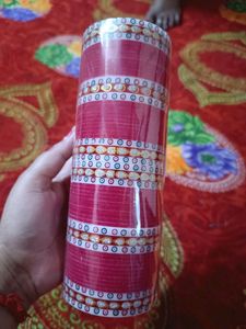 Pink Bridal Chuda set
