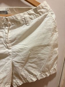 M&amp;S White Shorts