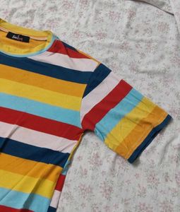 Multicolour Crop Top Medium Size