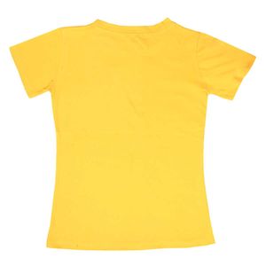 Classic Yellow Crew Neck Tee