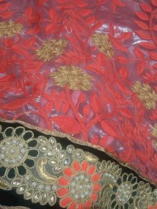 Beautiful Heavy Saree With Blouse 🥰