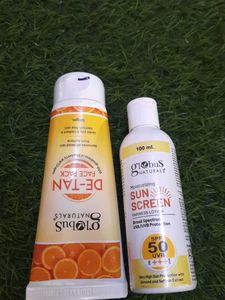 💥 Globus Suncream 100ml+Globus De-tan 100gm