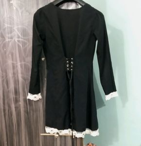 Black Flared Dress