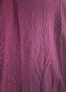 Burgundy Textured Crop Top