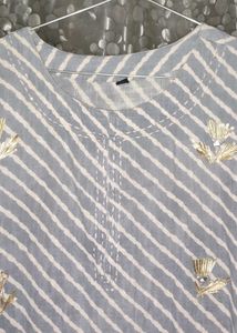 Sky Light Blue Colour Designer Kurta