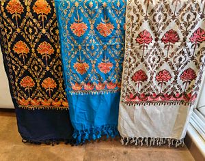 Elegant Embroidered Shawls