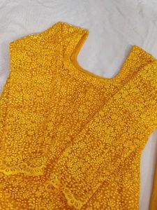 Yellow Salwar Kameez Suit