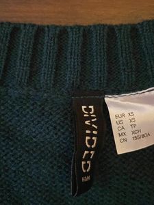 Winter Stuff, H&amp;m Cropped Sweater Size Xs