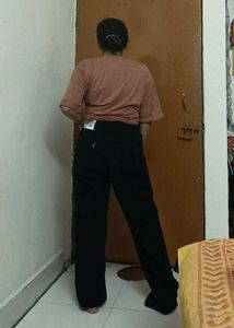 High Waisted Black Straight Fit Off Duty Jeans