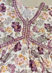Floral Print Kurta Set