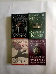 Game Of Thrones Books First 4 Parts